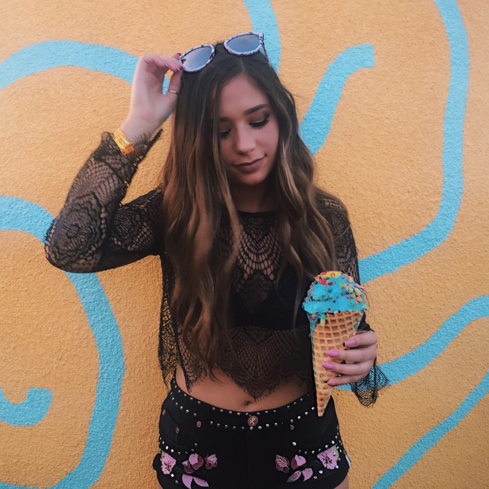 Tobi lace long sleeve